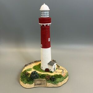 1998 Light Harbour BARNEGAT NJ New Jersey Lighthouse Decor Signed Bill Younger